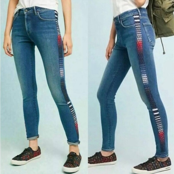 Levi’s Japanese Denim 721 Made & Crafted High-Rise Skinny Jeans - Picture 1 of 11